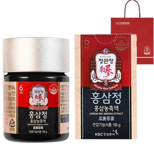 정관장 홍삼정+쇼핑백, 100g, 1개