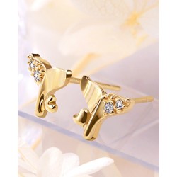 14K 앙팡 테일 귀걸이